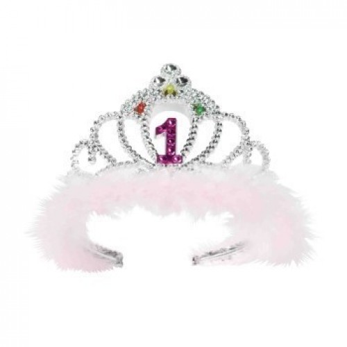 TIARA LUZ MARABU ROSA N1 CUMPLEAÑOS
