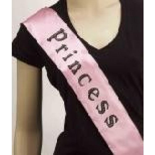 BANDA ROSA PRINCESS STRASS