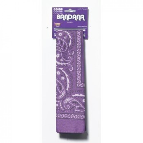PAÑUELO BANDANA COLOR VIOLETA