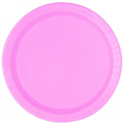   8 PLATOS ROSA 17,1CM