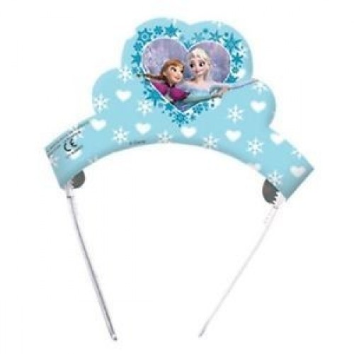 $E   6 DIADEMAS CARTON FROZEN ICE