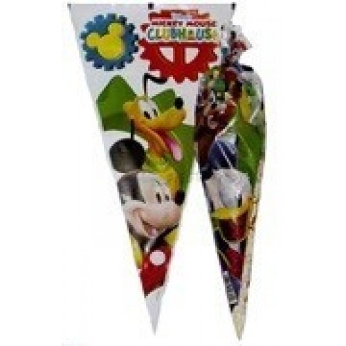 $D   BOLSA CONO MICKEY CLUB 20X40CM