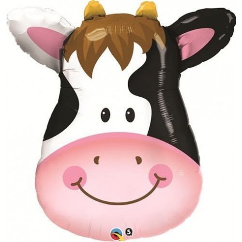  GLOBO 32" FOIL FORMA CABEZA VACA