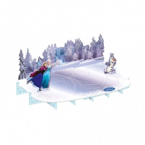 EXPOSITOR CUPCAKE FROZEN C/FIGURAS