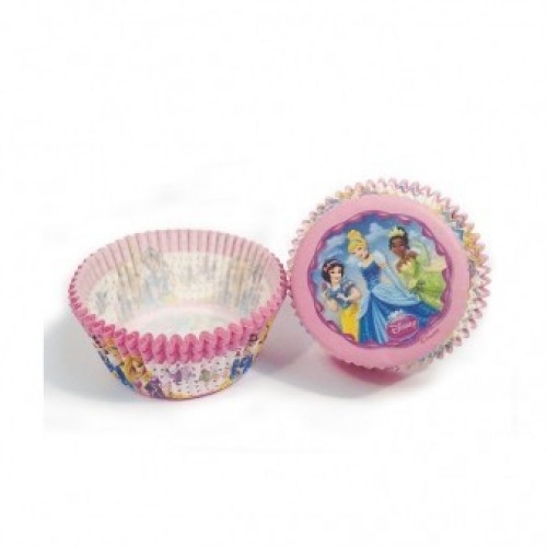 PAQ.50/U CAPSULAS CUP CAKE PRINCESAS