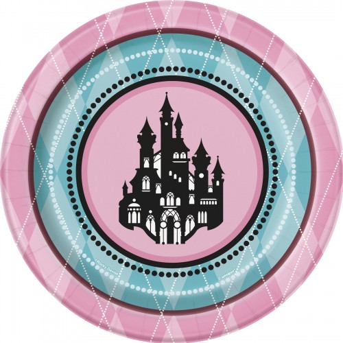 PAQ.8/U PLATOS PRINCESAS 17,1CM