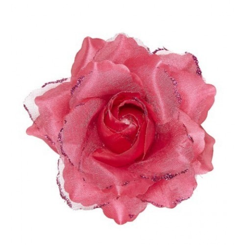   PINZA PELO ROSA COLOR ROSA GLITTER