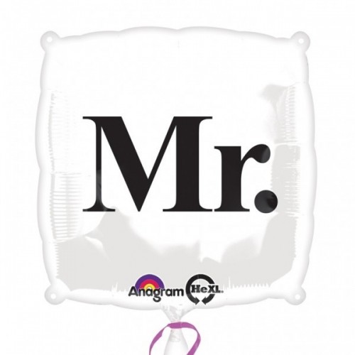 GLOBO FOIL CUADRADO MR.