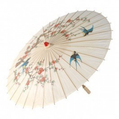 SOMBRILLA ORIENTAL PAPEL IMPRESO 100CM
