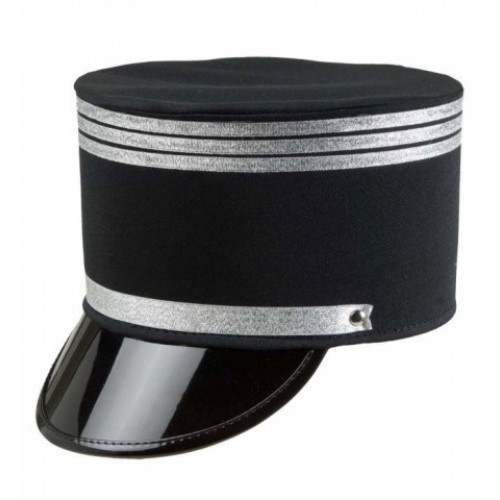 SOMBRERO MILITAR KEPI NEGRO