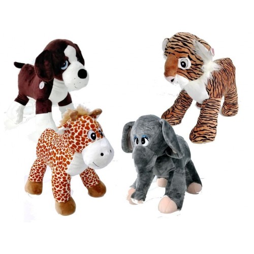 -PELUCHE ANIMALES SURTIDOS 80CM