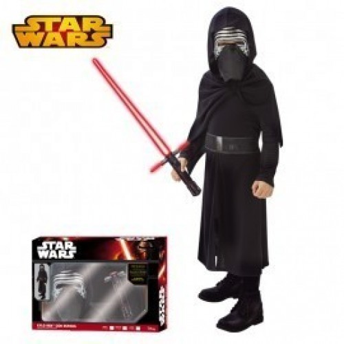 CAJA DISFRAZ 7A8AÑOS KYLO REN ESPADA