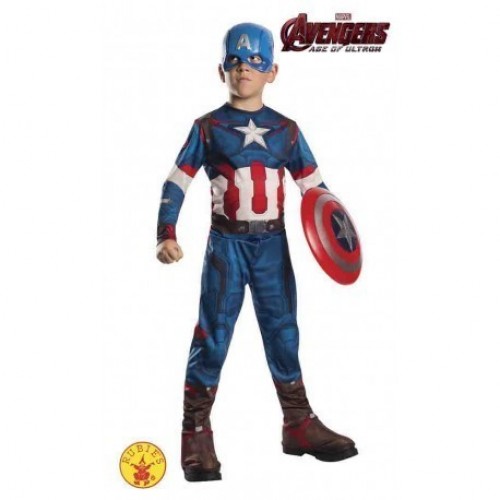 $DDISFRAZ 8A10 AÑOS CAPITAN AMERICA