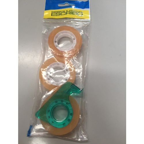 -PAQ.1/U  DISPENSADOR 3 CINTAS ADHESIVAS