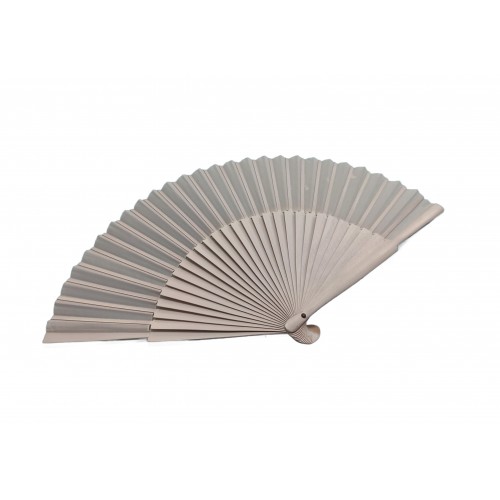  ABANICO MADERA BLANCO 27CM