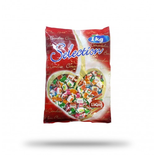 E 10 CARAMELOS DURO RELLENO