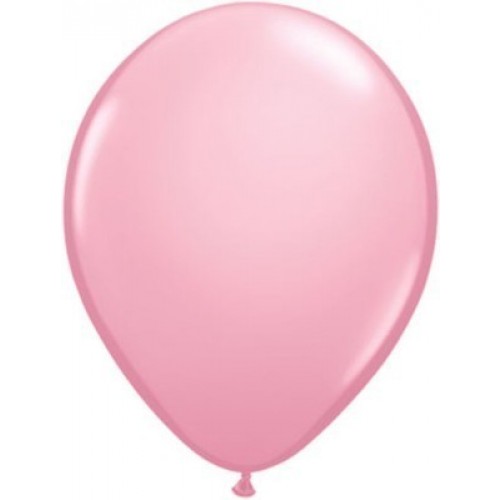   100 GLOBOS 11" LATEX  ROSA PALO