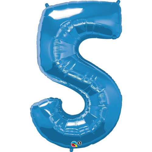   GLOBO 34" FOIL FORMA N5  AZUL