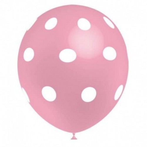 $ 8/U GLOBOS 112P2840 ROSA LUNAR BLAN