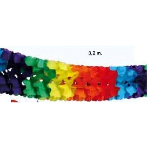 $E GUIRNALDA REDONDA MULTICOLOR 3,2MT
