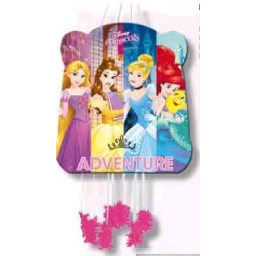 $D   PIÑATA BASIC PRINCESAS 28X33CM