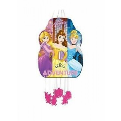 $D   PIÑATA PERFIL PRINCESAS 33X46CM