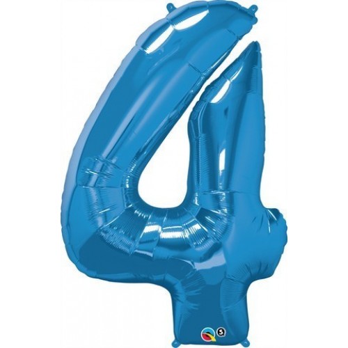   GLOBO 34" FOIL FORMA N4  AZUL