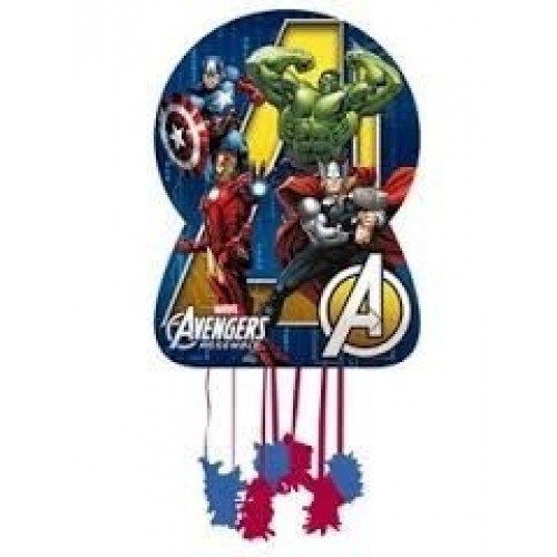 $D   PIÑATA SILUETA VENGADORES 46X65