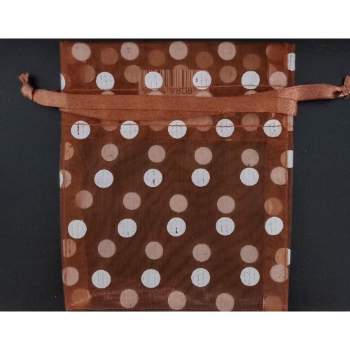 $D BOLSA GASA CHOCOLATE TOPOS 12X11CM
