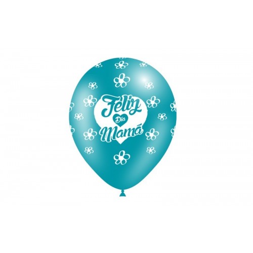8 GLOBOS 11" 11262 FELIZ DIA MAMA