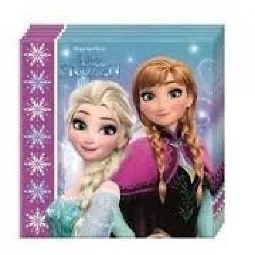 $E   20 SERVILLETAS FROZEN NORTHE