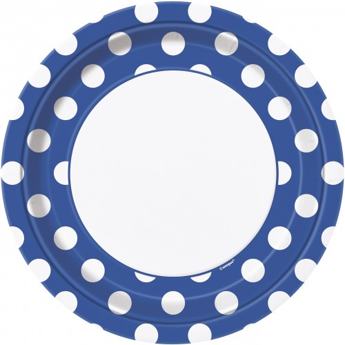  PAQ.8/U PLATO AZUL TOPO 21,9CM