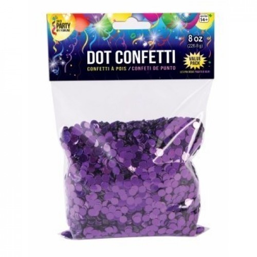   CONFETI CIRC METAL VIOLETA 226G