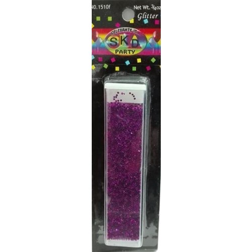  BOTE GLITTER COLOR FUCSIA 22GR