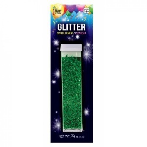   BOTE GLITTER COLOR VERDE 22GR