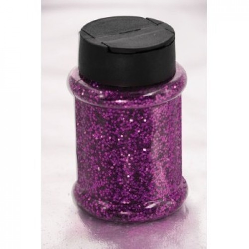  BOTE GLITTER COLOR FUCSIA 113GR