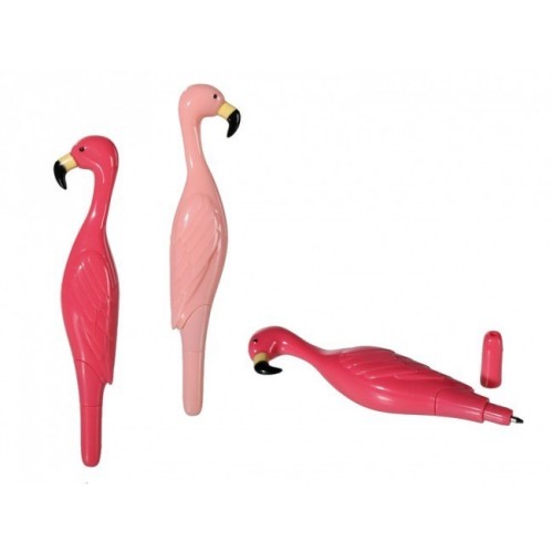 BOLIGRAFO FLAMINGO 12CM COL.SURT
