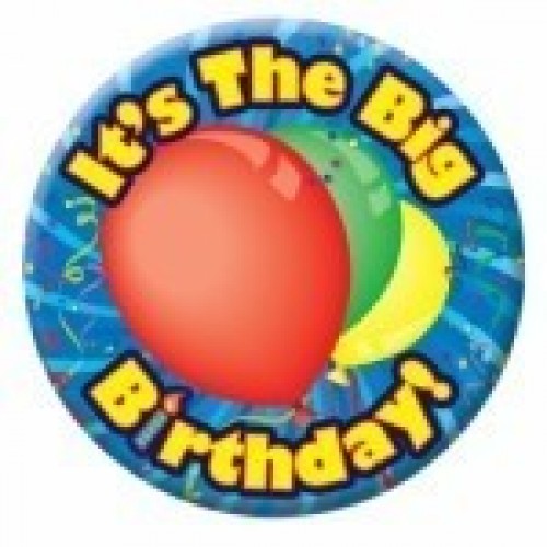 CHAPA CONDECORACIÓN JUMBO BIRTHDAY