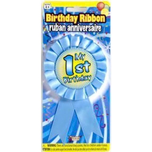 CONDECORACION AZUL MI 1AÑO