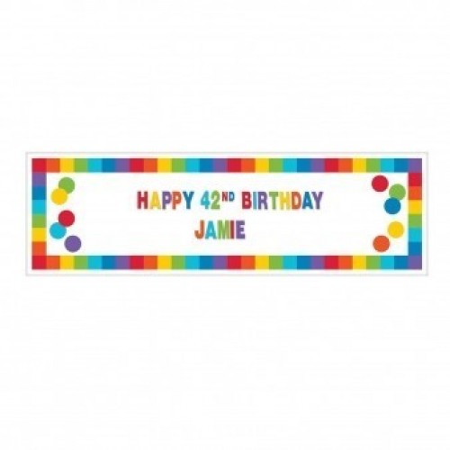 CARTEL  CUMPLEAÑOS PERSONALIZABLE