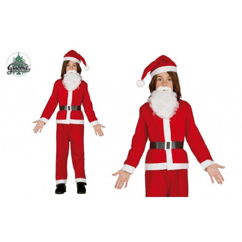 DISFRAZ 3A4 AÑOS PAPA NOEL
