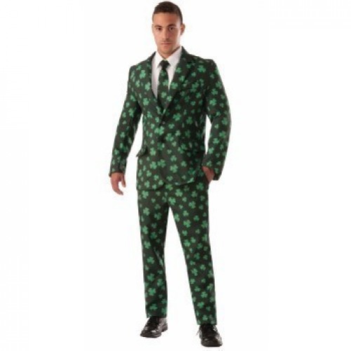 DISFRAZ T-XL TRAJE CHAQUETA TREBOLES