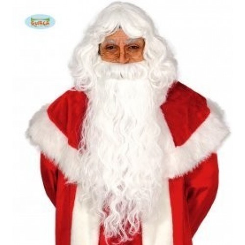PELUCA BARBA LARGA PAPA NOEL