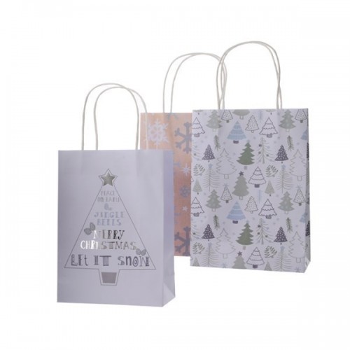 $D BOLSA 3MOD.SURT.PAPEL  NAVIDAD 18X25