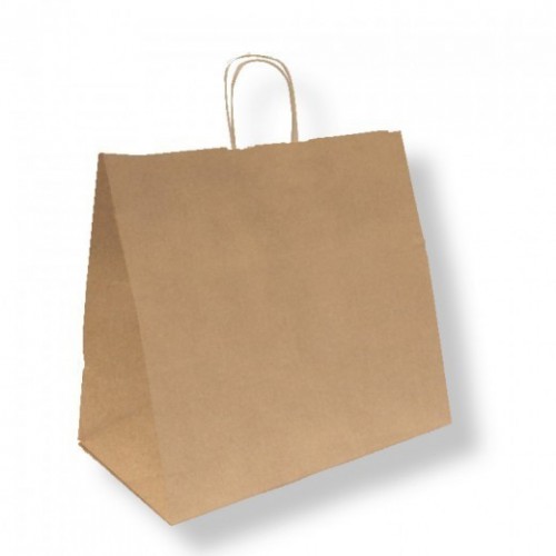 $ BOLSA C/ASA KRAFT NATURAL 36 21X36CM