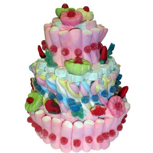 TARTA NUBES MULTICOLOR 3 PISOS 900GR
