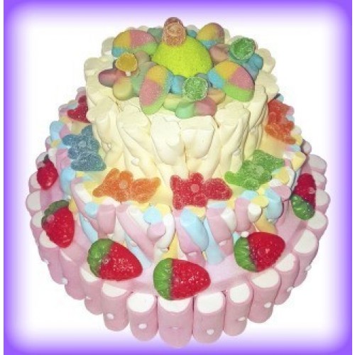 TARTA CHUCHES REDONDA 3 PISOS 580GR