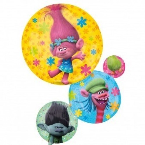 GLOBO 28" FOIL REDONDO TROLLS