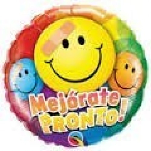 GLOBO 18" FOIL RND MEJORATE PRONTO SMI