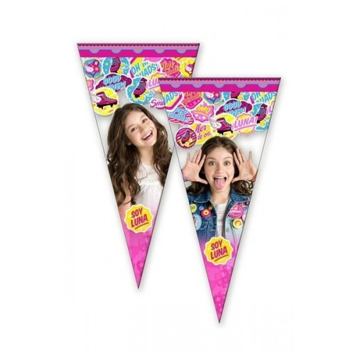 $D BOLSA CONO SOY LUNA 20X40CM